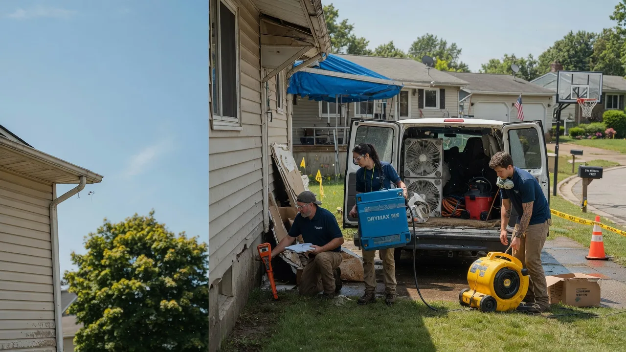 Ceiling Leak Cleanup in Syracuse, IN near me